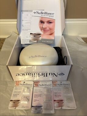 New! NuBrilliance Microdermabrasion Machine in Pearl White